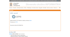 Desktop Screenshot of drustvo-informatika.si